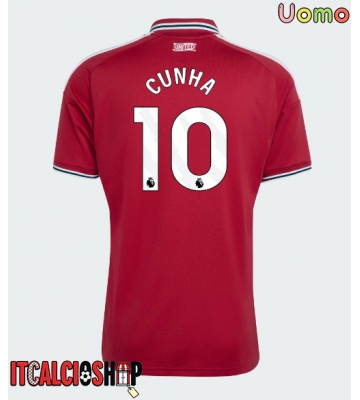 Manchester United Matheus Cunha #10 Prima Maglia 2026-27 Manica Corta Manchester United Matheus Cunha #10 Prima Maglia 2026-27 Manica Corta